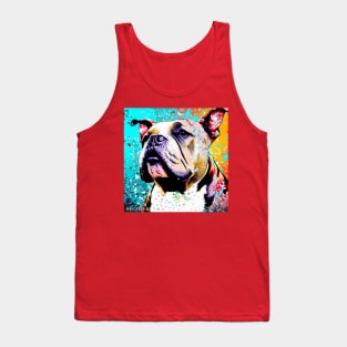 XL Bully Pop Art Tank Top